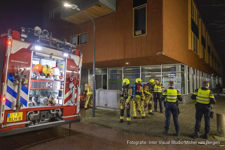 Brand in meterkast van pand aan Portugalstraat in Haarlem
