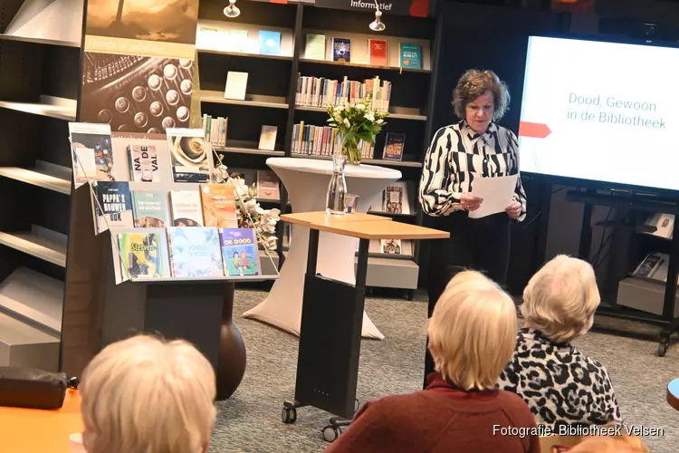 Dood Gewoon in de Bibliotheek. Bibliotheek Velsen maakt het bespreekbaar.