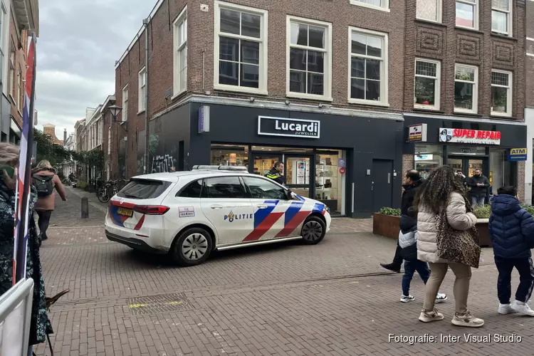 Overval op juwelier in Haarlem