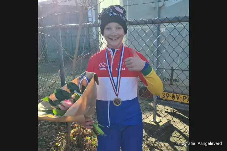 Cheyenne van der Meer, opnieuw Nederlands Kampioen Veldrijden