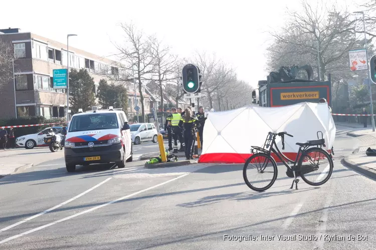 Vrouw overleden bij verkeersongeval in Haarlem