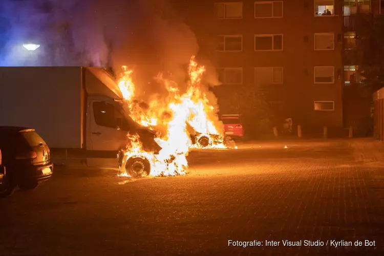 Brandstichting in de Waddenstraat in Haarlem