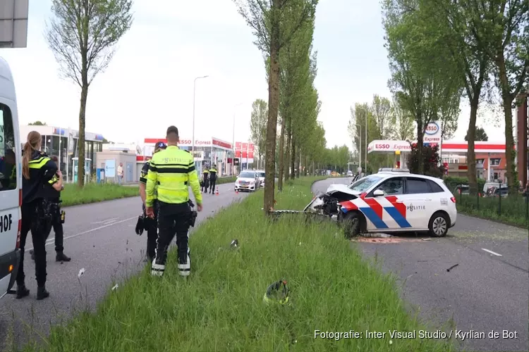 Politieauto betrokken bij ongeval in Heemstede