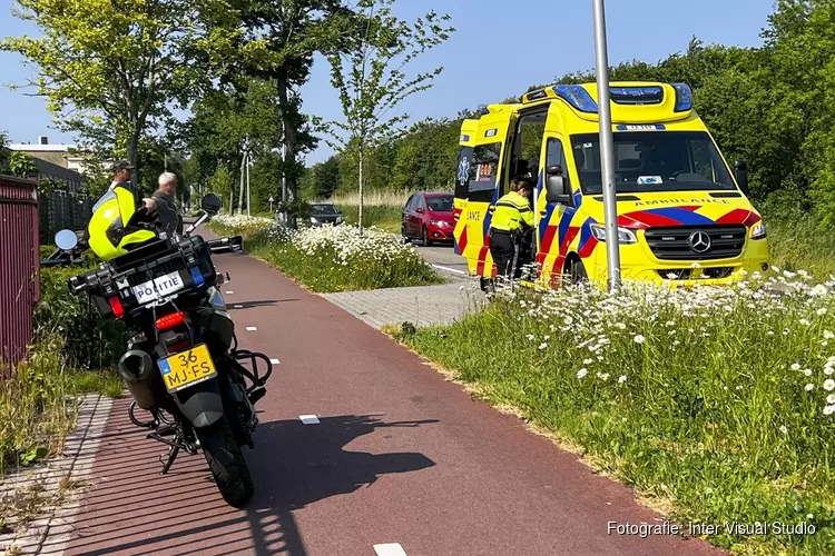 Wielrenster gewond bij ongeval op de Leidsevaartweg in Heemstede