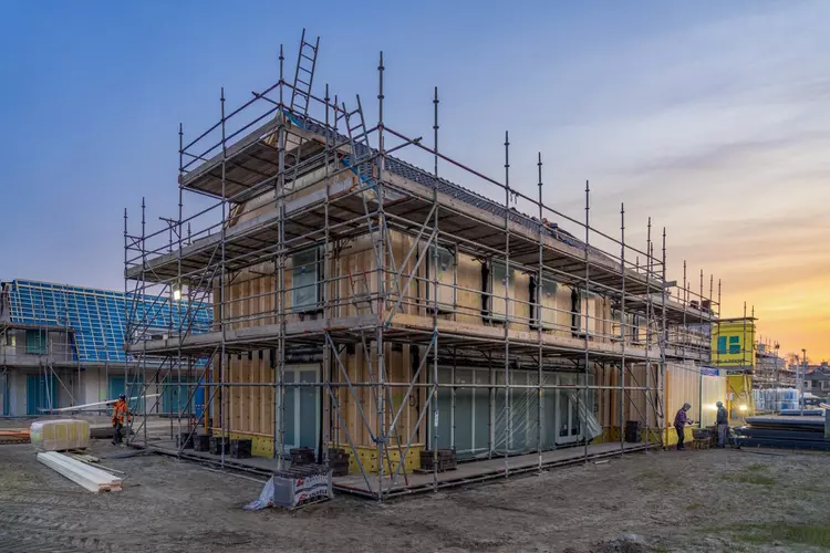 Dura Vermeer Bouw Midden West stelt bouwplaats De Fruitmeester in Beverwijk open voor publiek tijdens de Dag van de Bouw