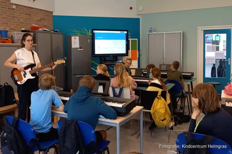 Leerlingen Helmgras op weg naar het voortgezet onderwijs