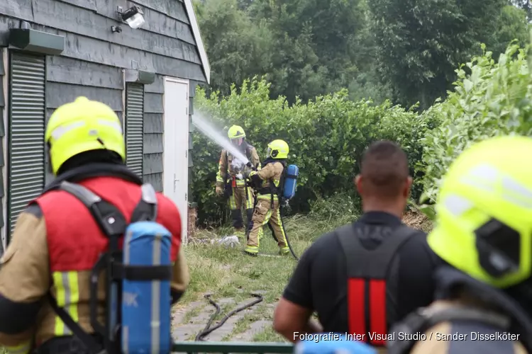 Korte brand bij scouting Heemskerk