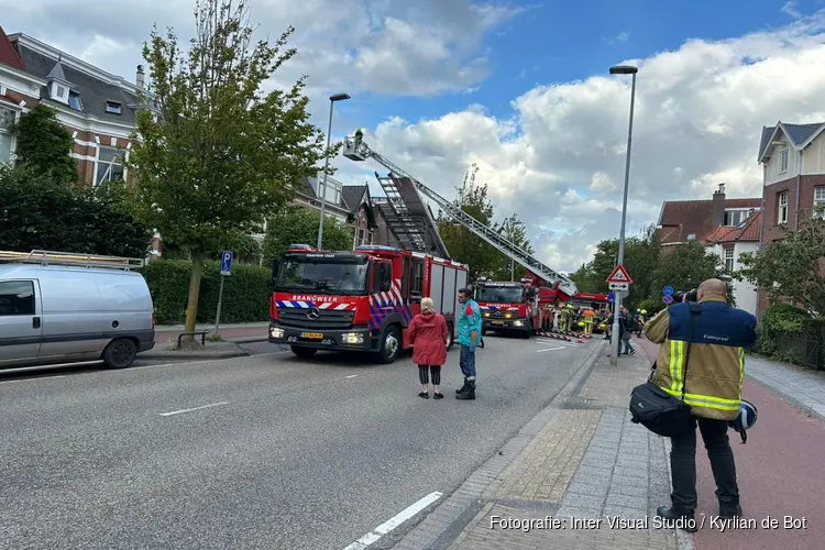 Smeulende brand na dakwerkzaamheden