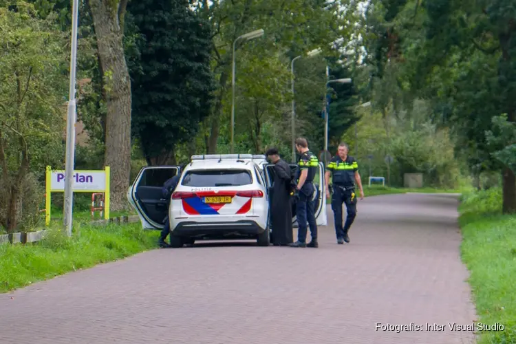 Aanhouding bij opvang Duin en Kruidbergerweg Driehuis