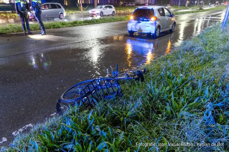 Fietser aangereden op Amerikaweg in Haarlem