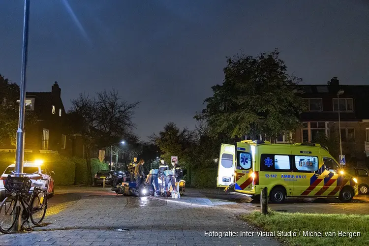 Maaltijdbezorger gewond bij ongeval Zaanenlaan Haarlem