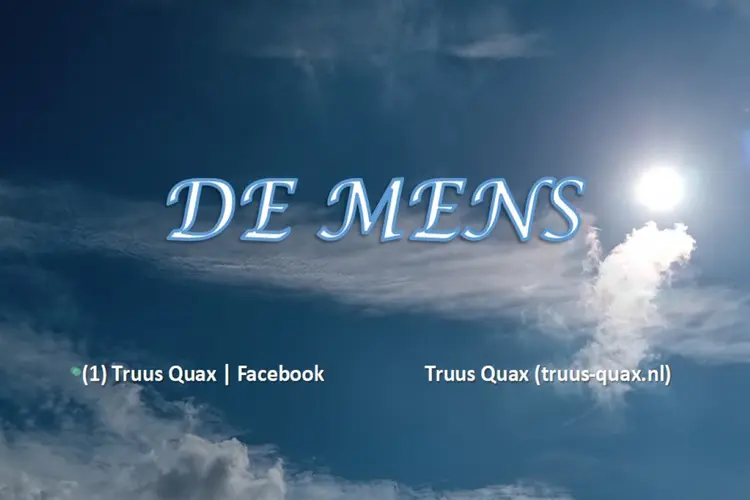 De mens