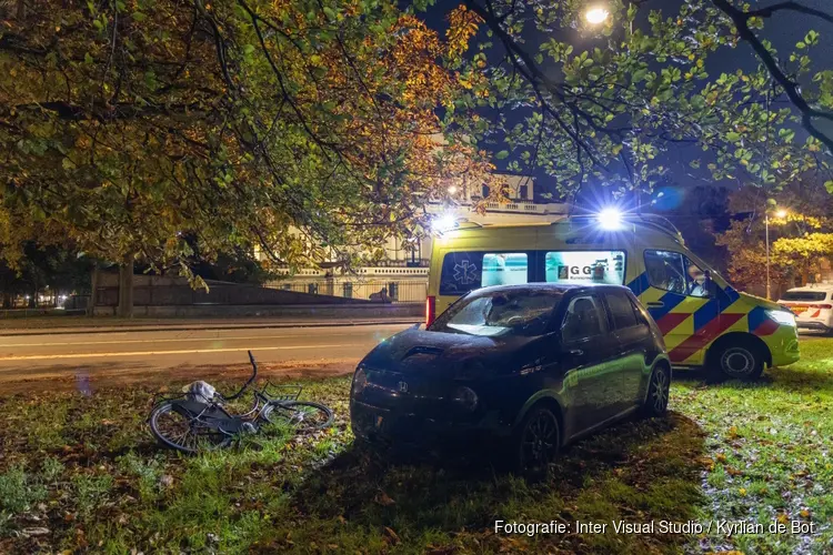 Fietser gewond na aanrijding op Paviljoenslaan in Haarlem