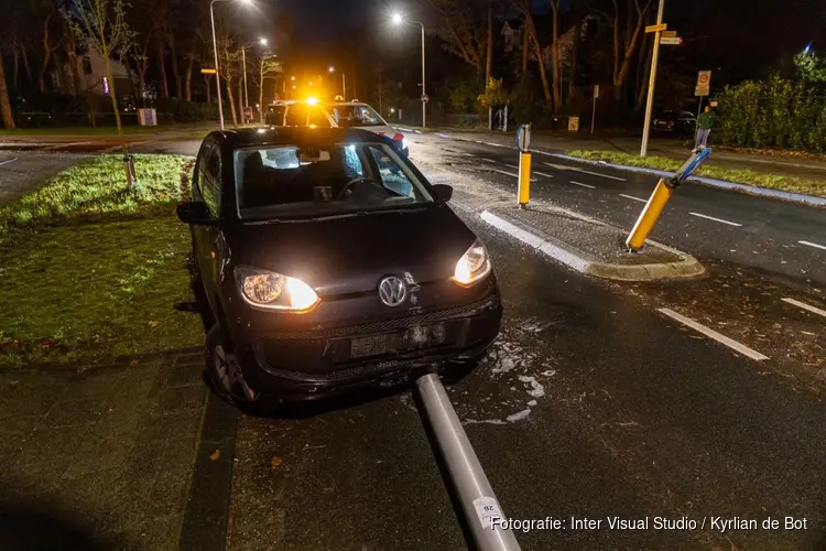Automobiliste op leeftijd aangehouden na eenzijdig ongeval in Aerdenhout
