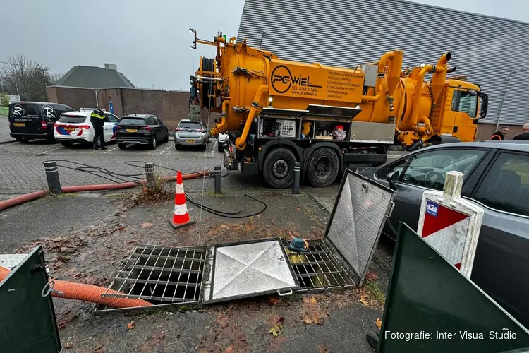 Rioolwerker onwel in Heemstede