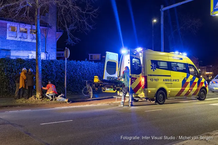 Fietser gewond bij ongeval op de Kleverlaan in Haarlem