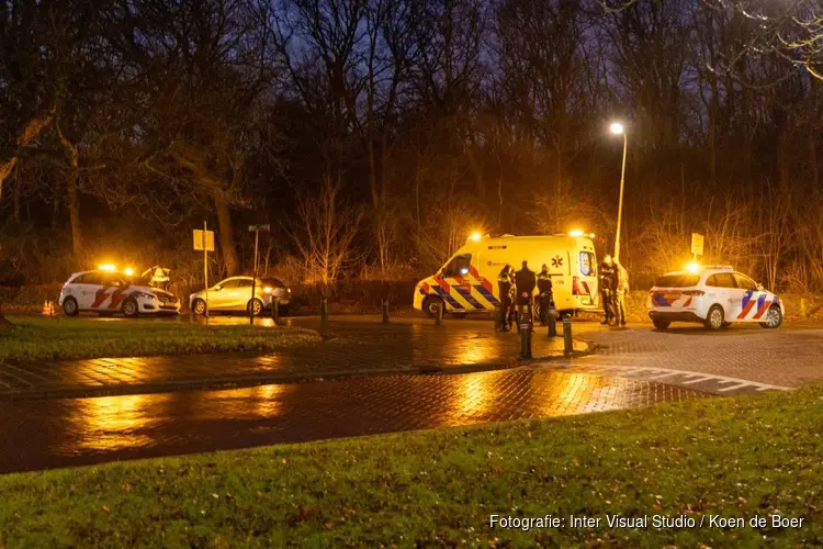 Voetganger gewond na aanrijding in Santpoort-Noord