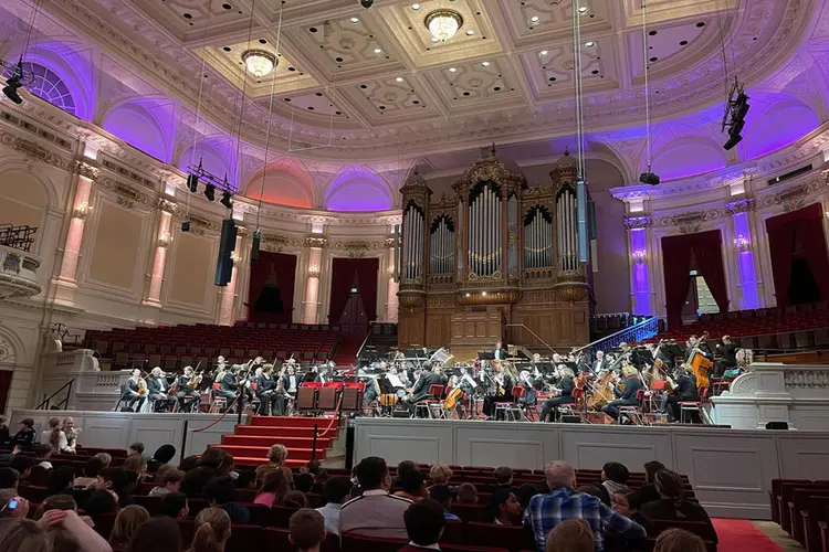 Wiebelkonten symfonie in het Concertgebouw