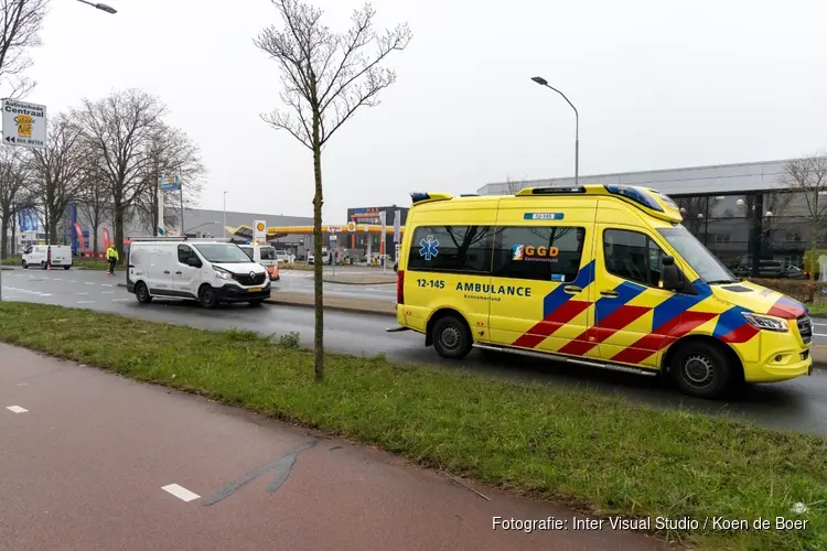 Fietser aangereden op Oudeweg in Haarlem