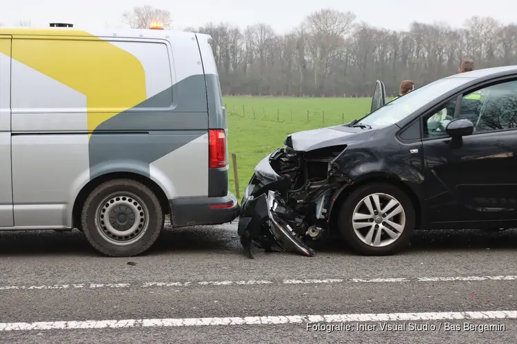 Aanrijding op Rijksweg in Velsen-Zuid