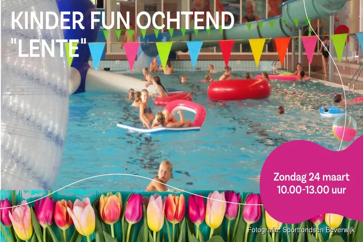 Waterpret tijdens de Kinder Fun Dag “Lente”. Jij komt toch ook?