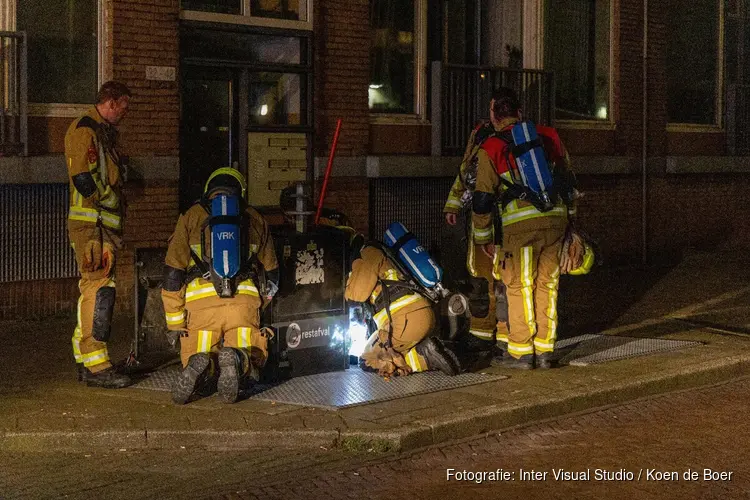 Gepiep door de straat blijkt weggegooide rookmelder