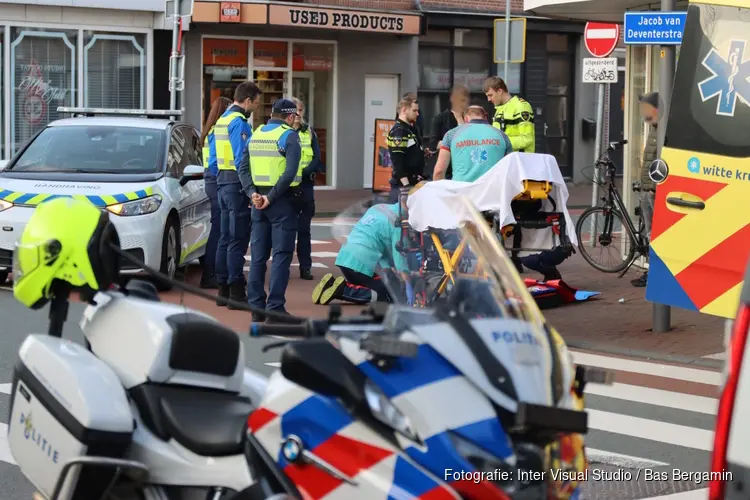 Fietser gewond op beruchte kruising in Beverwijk