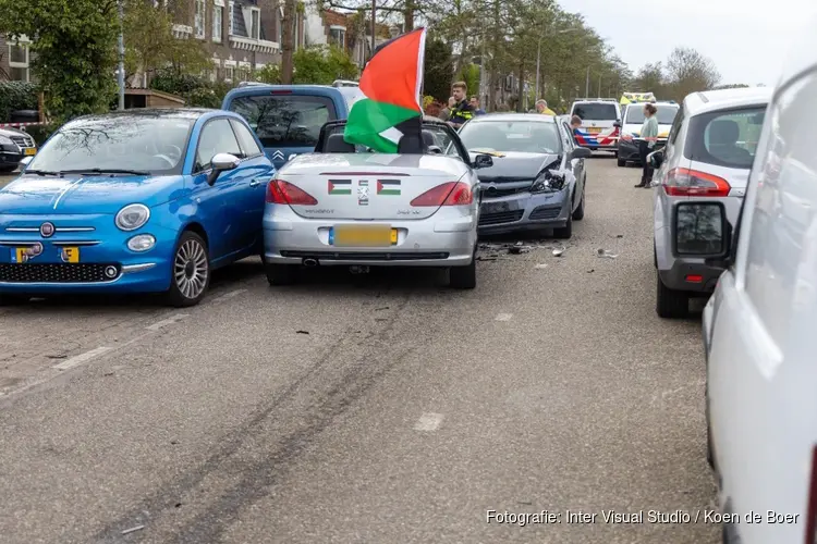 Aanrijding na conflict in Haarlem
