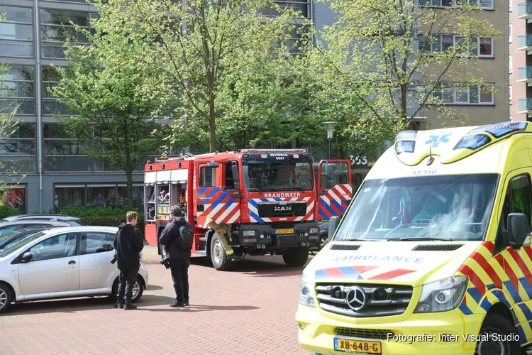 Brand in flat Delaertlaan Beverwijk