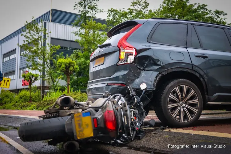 Motorrijder gewond bij ongeluk in Beverwijk