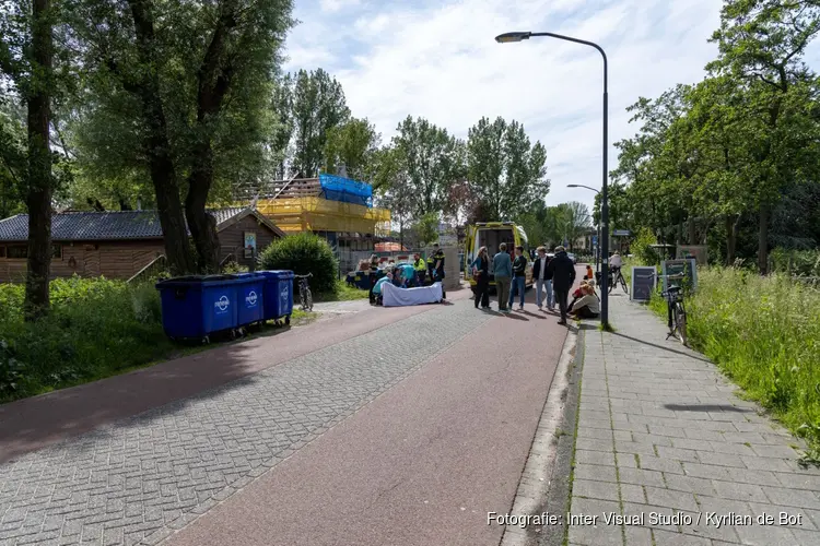 Gewonde bij ongeluk op Belgiëlaan in Haarlem