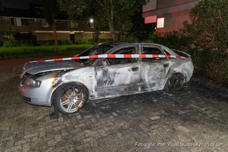 Opnieuw auto in brand gestoken in Haarlem