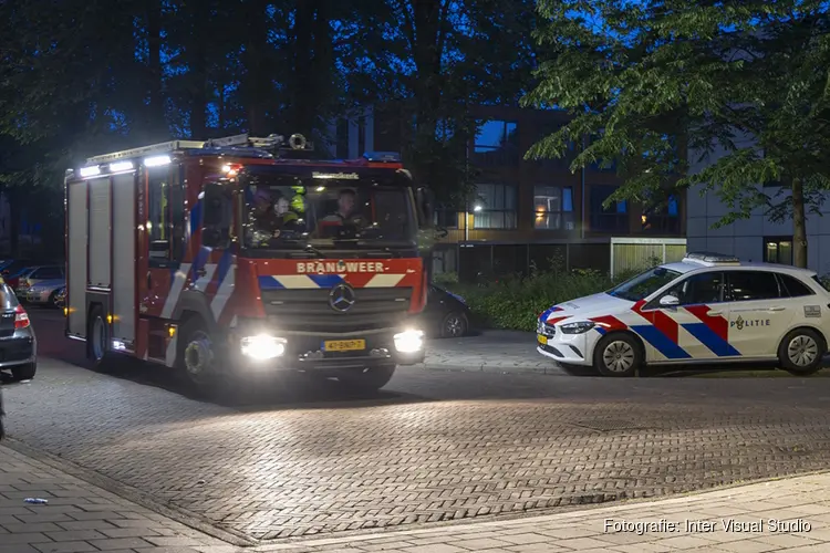 Politie doet onderzoek na brandstichting bij woning Van Lennepstraat Heemskerk