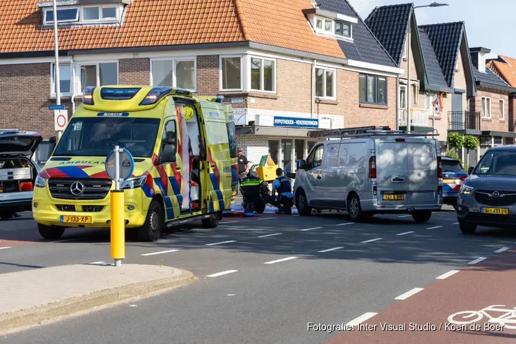 Pizzabezorger aangereden in IJmuiden