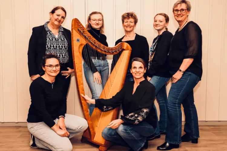 Zondagmiddagconcert met Duo Homemade Lemonade en Kennemer Harpensemble