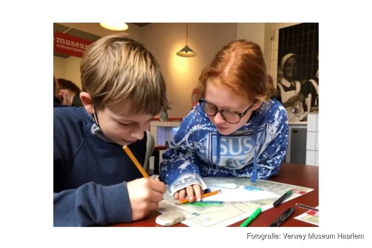 Kinderworkshop in Verwey Museum Haarlem