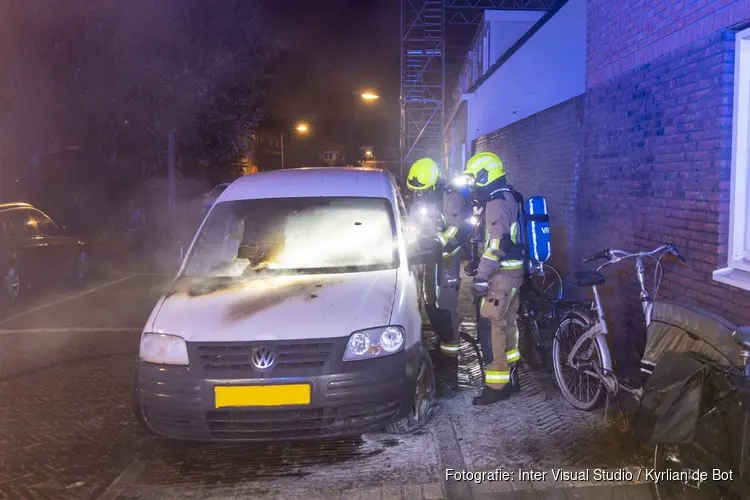 Opnieuw gaat auto in vlammen op in Haarlem