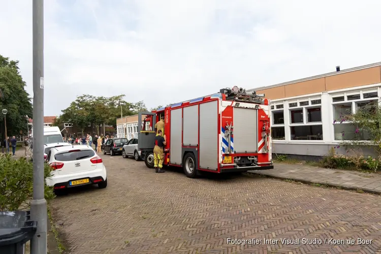 Basisschool ontruimd aan Noormannenstraat in Haarlem