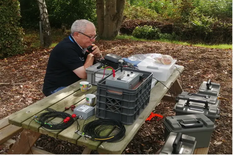 Zondag 22 september QRP dag bij Fort Veldhuis