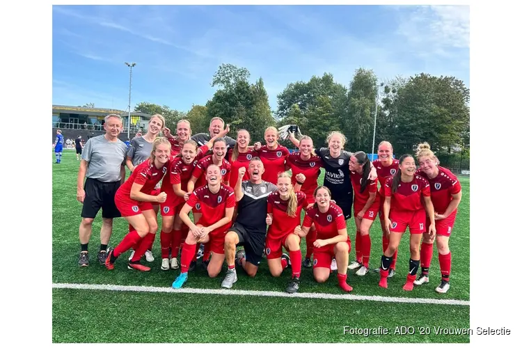 ADO '20 Vrouwen beginnen sterk aan competitie in hoofdklasse