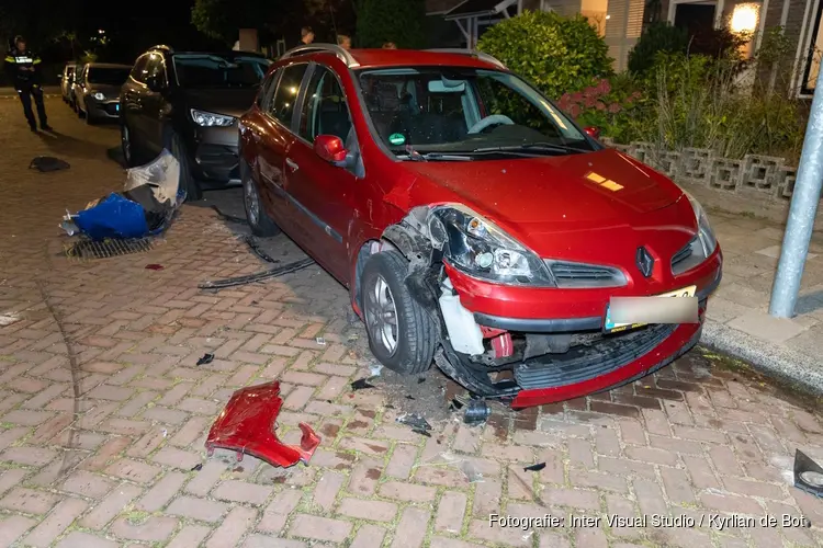 Automobilist vlucht na aanrijding in Heemskerk, maar komt zich later toch melden