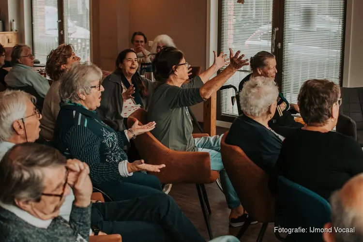 Vrolijk meezingconcert door het Odensekoor op 15 november in IJmuiden