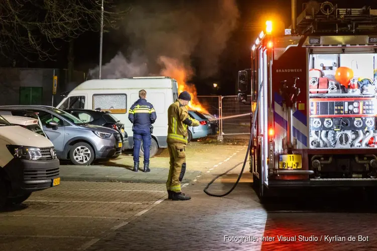 Opnieuw autobrand op Werfstraat in Haarlem