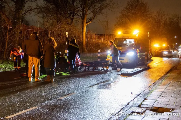 Vrouw ernstig gewond na val met elektrische fiets in Haarlem