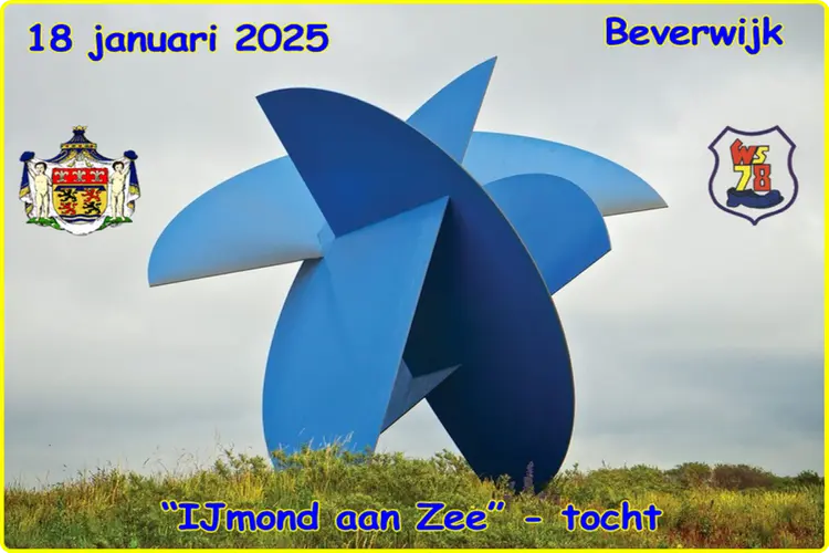 Wandelvereniging WS78 organiseert wandeltocht vanuit Beverwijk