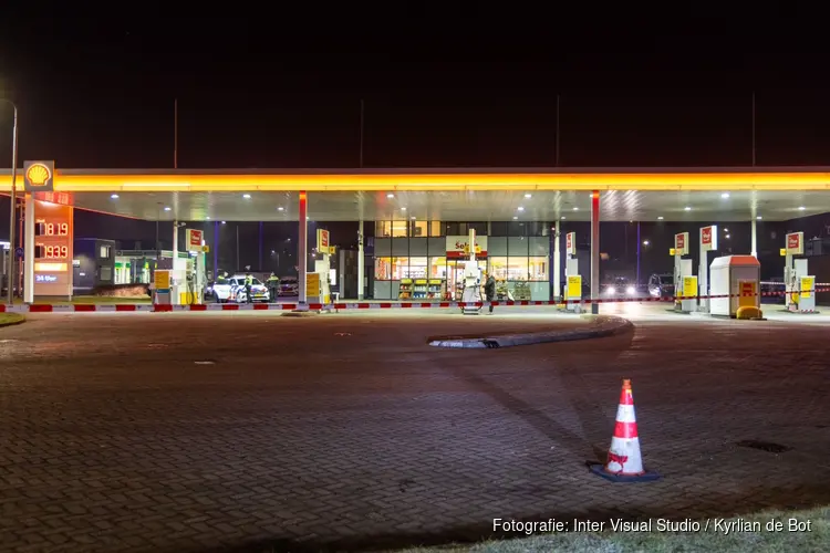 Overval op tankstation in IJmuiden