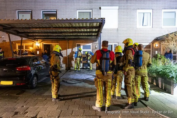 Explosie bij woning in Velserbroek