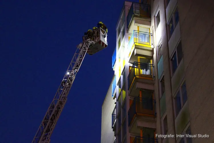 Brand aan Selma Lagerlofstraat in Haarlem